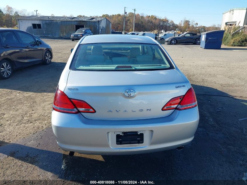 2007 Toyota Avalon Limited VIN: 4T1BK36B37U244642 Lot: 40818088