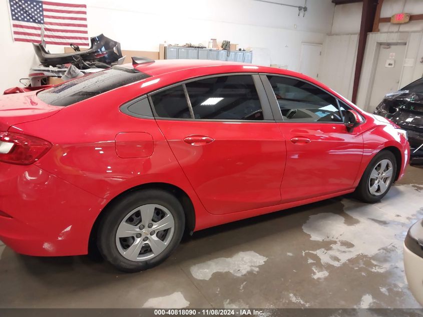 2016 Chevrolet Cruze Ls Auto VIN: 1G1BC5SM1G7257014 Lot: 40818090