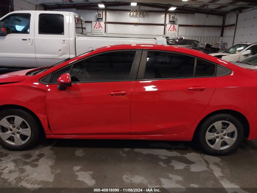 2016 Chevrolet Cruze Ls Auto VIN: 1G1BC5SM1G7257014 Lot: 40818090