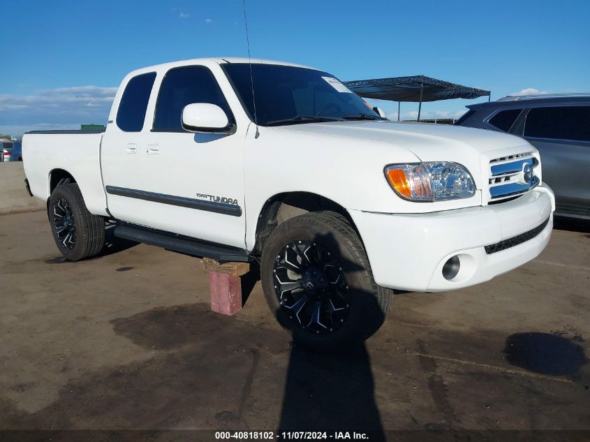 2004 Toyota Tundra Sr5 VIN: 5TBRN34194S440890 Lot: 40818102