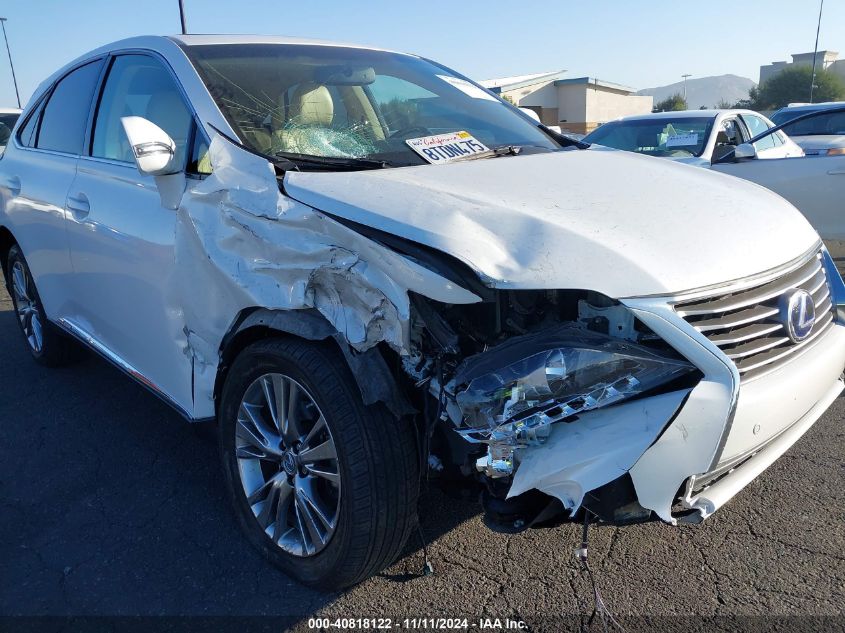 2013 Lexus Rx 450H VIN: JTJZB1BA4D2411826 Lot: 40818122