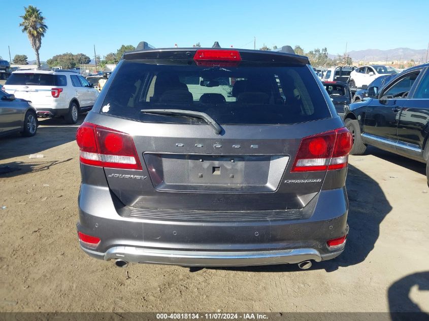 2016 Dodge Journey Crossroad Plus VIN: 3C4PDCGG2GT137946 Lot: 40818134