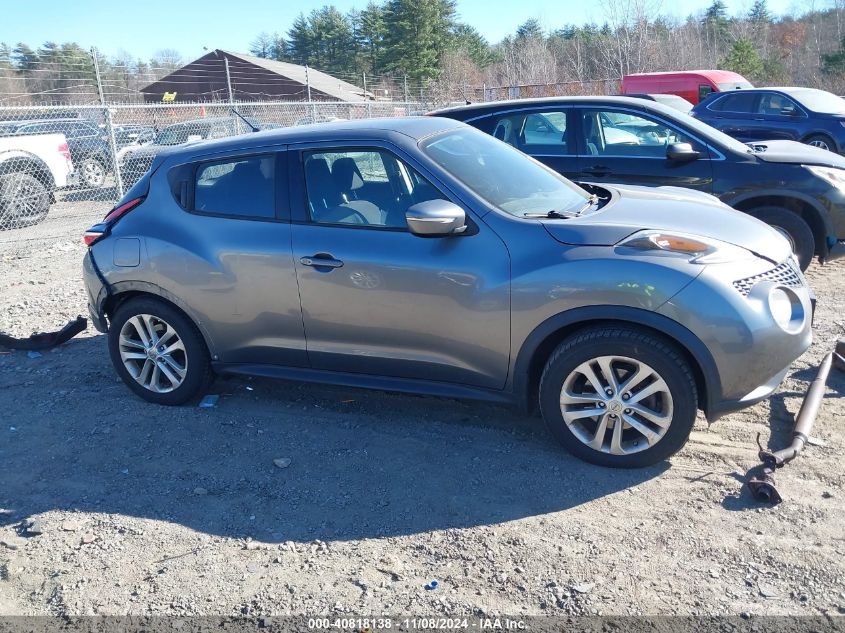 2015 Nissan Juke S VIN: JN8AF5MV3FT556207 Lot: 40818138