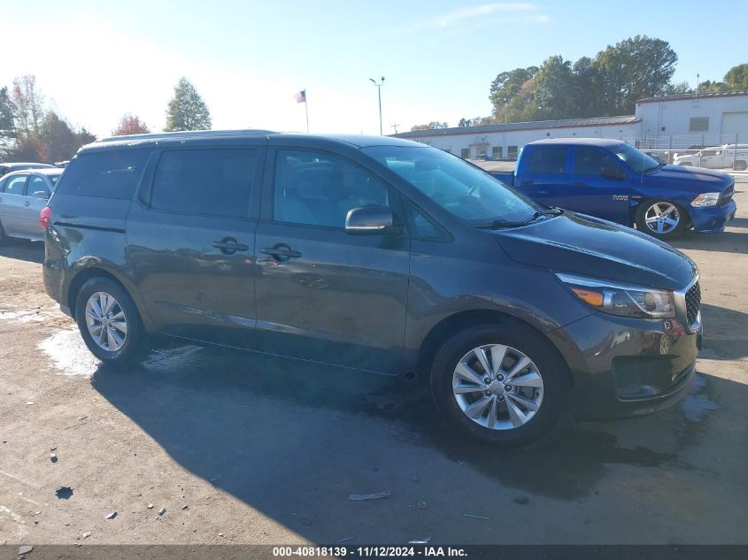 2018 Kia Sedona Lx VIN: KNDMB5C15J6395742 Lot: 40818139