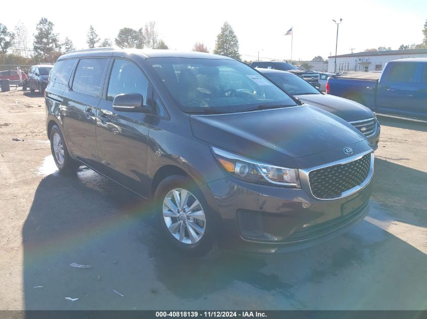 VIN KNDMB5C15J6395742 2018 KIA SEDONA no.1