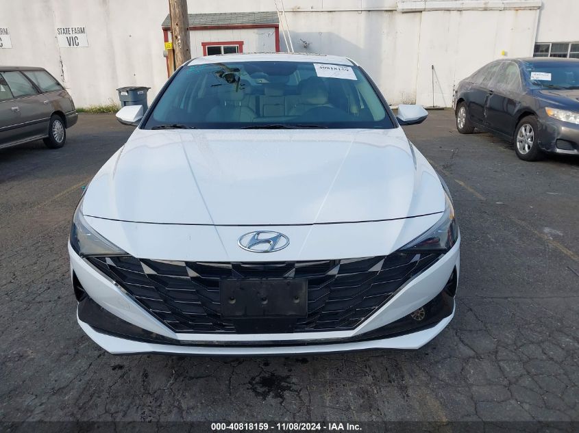 VIN KMHLN4AJ3PU037281 2023 Hyundai Elantra, Hybrid... no.12