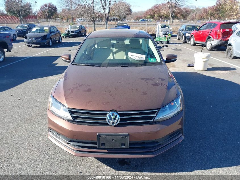 2017 Volkswagen Jetta 1.4T Se VIN: 3VWDB7AJ3HM390092 Lot: 40818160