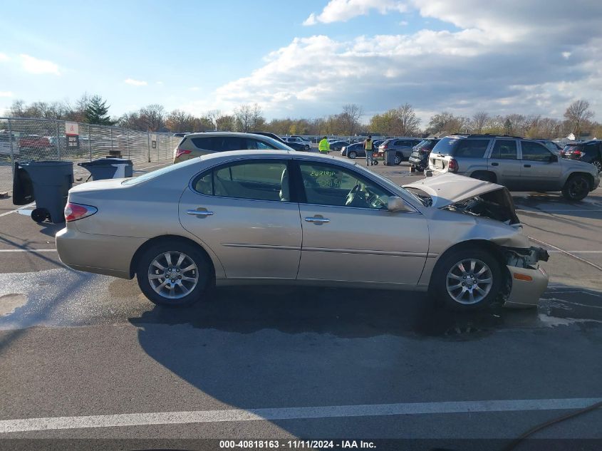 2003 Lexus Es 300 VIN: JTHBF30G130139627 Lot: 40818163