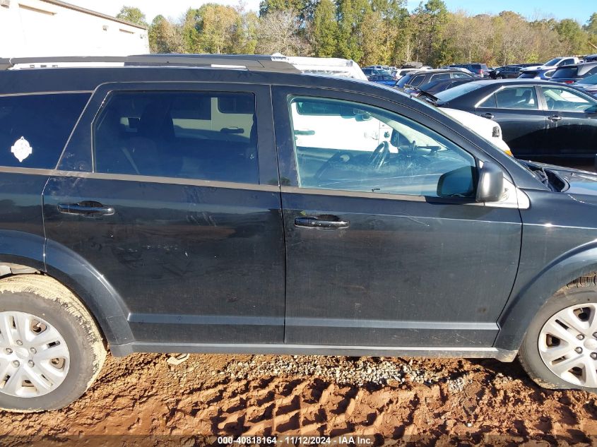 2017 Dodge Journey Se VIN: 3C4PDCAB9HT552809 Lot: 40818164