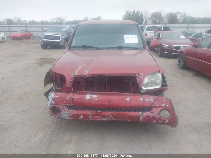 2004 Toyota Tundra Limited V8 VIN: 5TBET38104S442607 Lot: 40818177