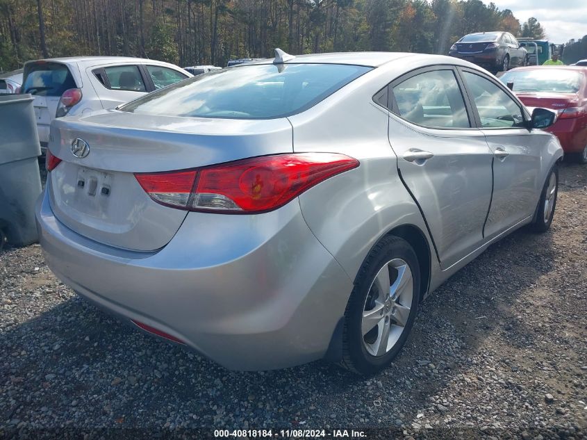 VIN 5NPDH4AE6DH319505 2013 Hyundai Elantra, Gls no.4