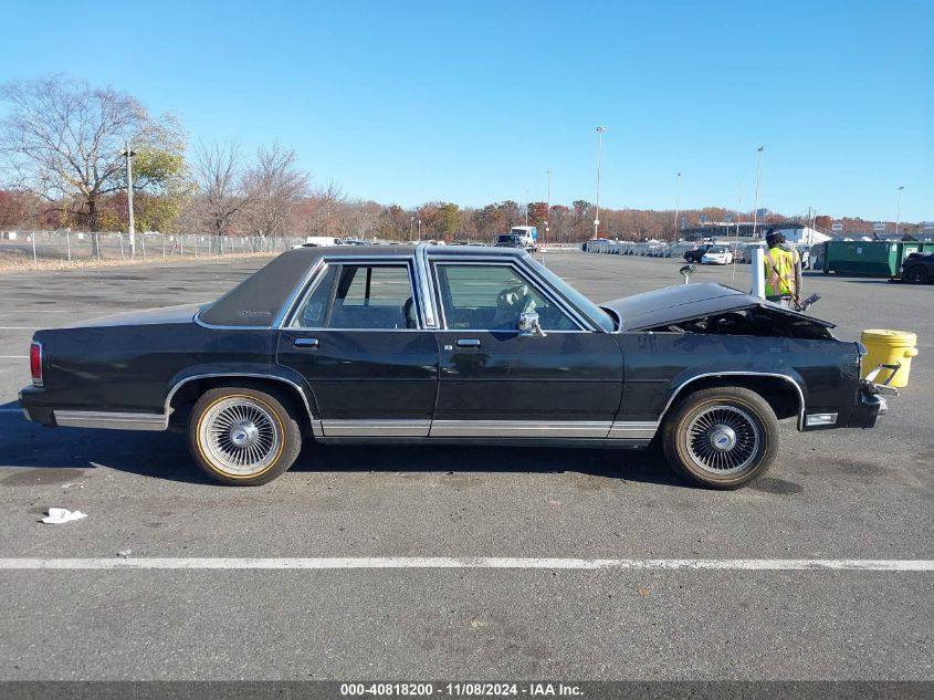 1990 Ford Crown Victoria Lx VIN: 2FACP74FXLX132159 Lot: 40818200