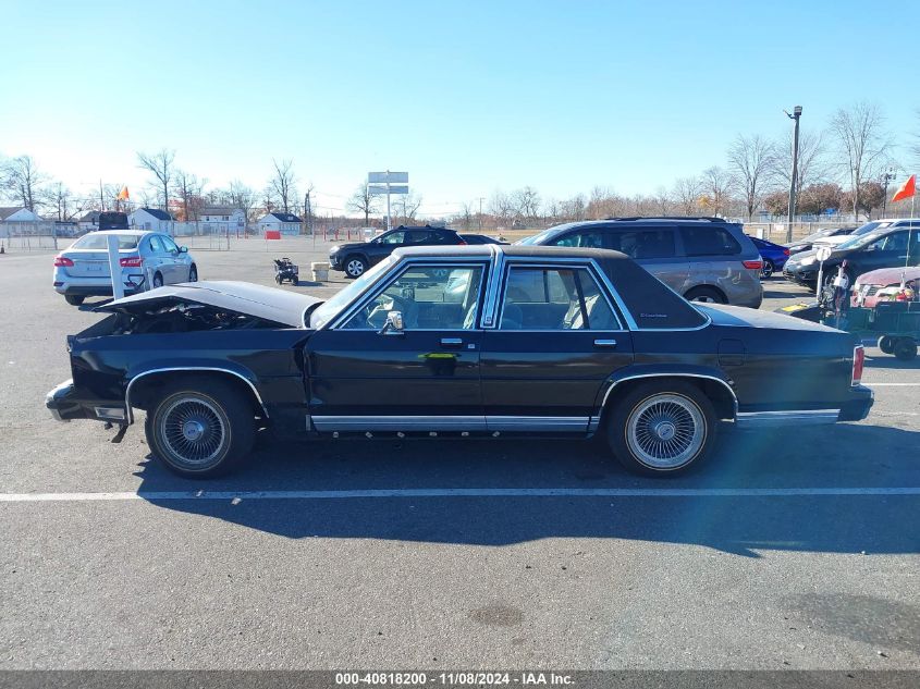 1990 Ford Crown Victoria Lx VIN: 2FACP74FXLX132159 Lot: 40818200