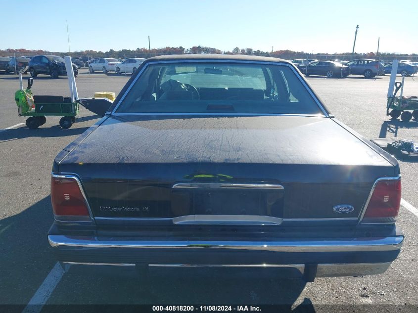 1990 Ford Crown Victoria Lx VIN: 2FACP74FXLX132159 Lot: 40818200