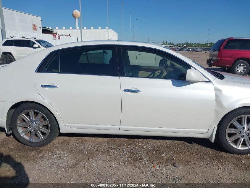 2010 Toyota Avalon Limited VIN: 4T1BK3DB1AU365874 Lot: 40818205