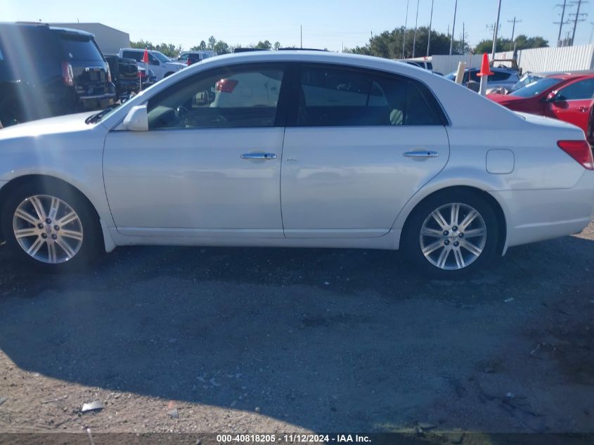 2010 Toyota Avalon Limited VIN: 4T1BK3DB1AU365874 Lot: 40818205