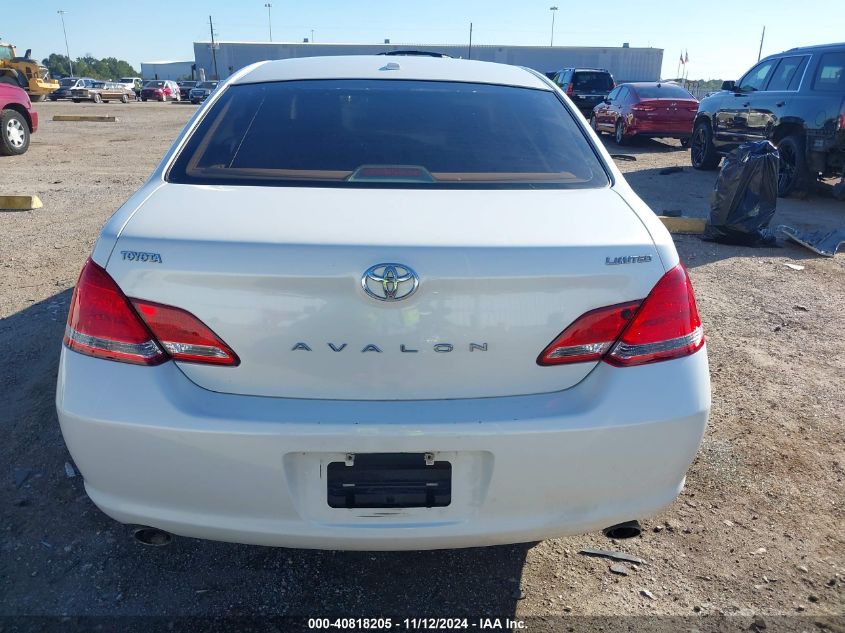 2010 Toyota Avalon Limited VIN: 4T1BK3DB1AU365874 Lot: 40818205