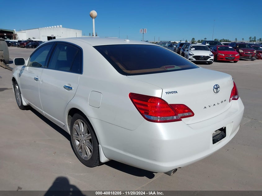 Vin: 4t1bk3db1au365874, lot: 41307782, toyota avalon limited 20103