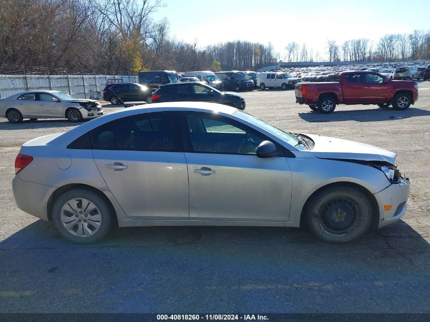 2013 Chevrolet Cruze Ls Auto VIN: 1G1PA5SH9D7168124 Lot: 40818260