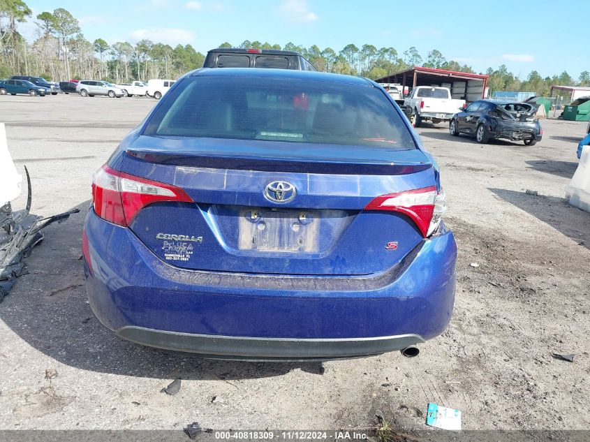 2016 Toyota Corolla S Plus VIN: 2T1BURHE0GC738088 Lot: 40818309