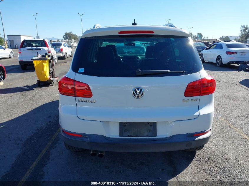 2012 Volkswagen Tiguan Se VIN: WVGAV7AX7CW503242 Lot: 40818310