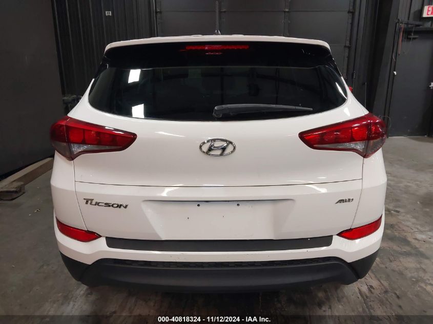 2018 Hyundai Tucson Se VIN: KM8J2CA44JU703639 Lot: 40818324