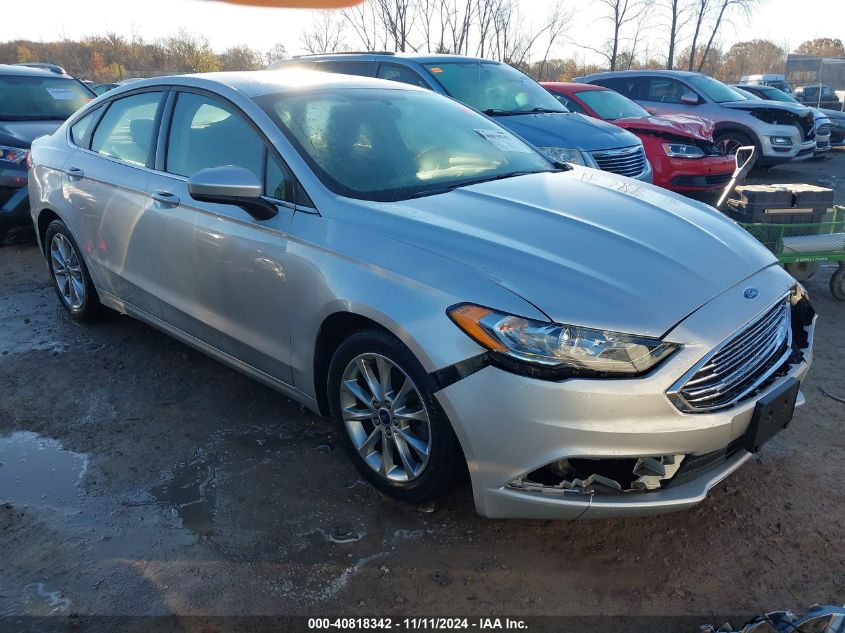 2017 FORD FUSION SE - 3FA6P0HD9HR155516