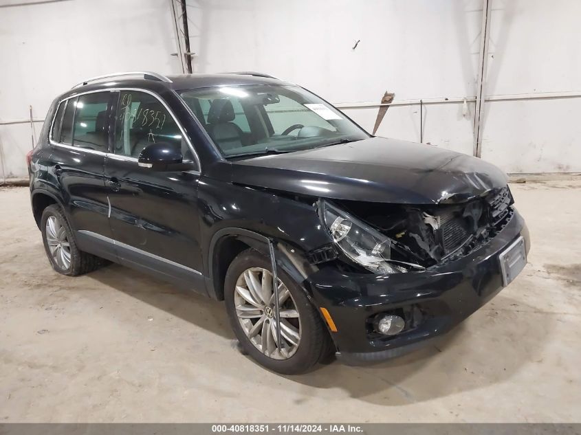 2012 Volkswagen Tiguan Se VIN: WVGBV7AX7CW573151 Lot: 40818351