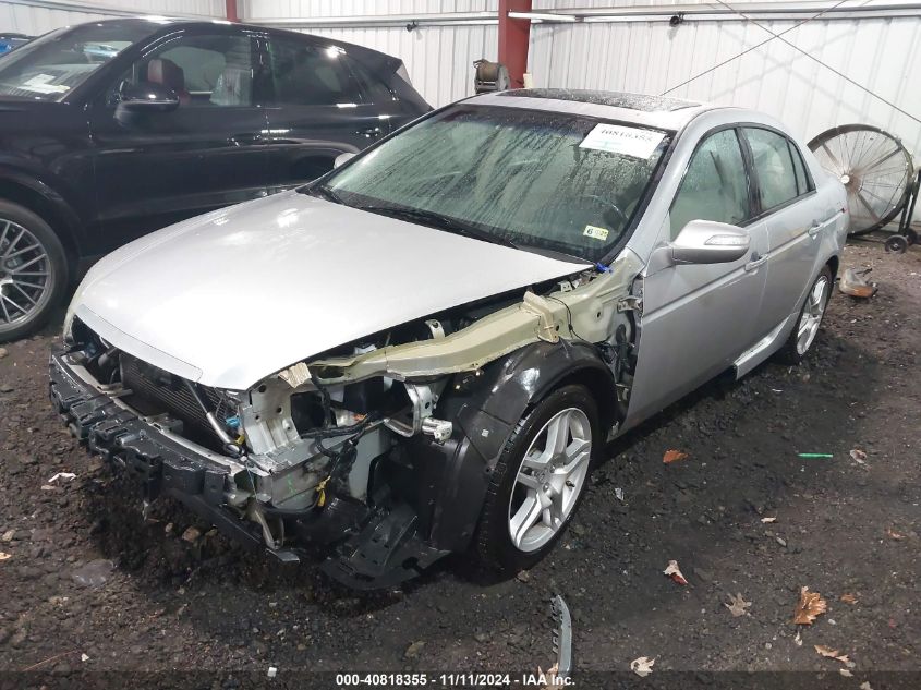 2008 Acura Tl 3.2 VIN: 19UUA66298A031801 Lot: 40818355