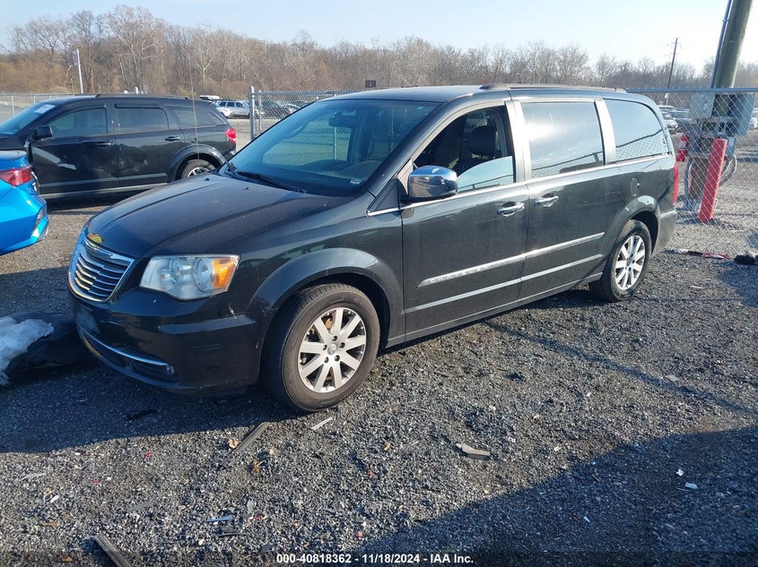 Vin: 2c4rc1cg0cr163562, lot: 41307939, chrysler town & country touring-l 20122