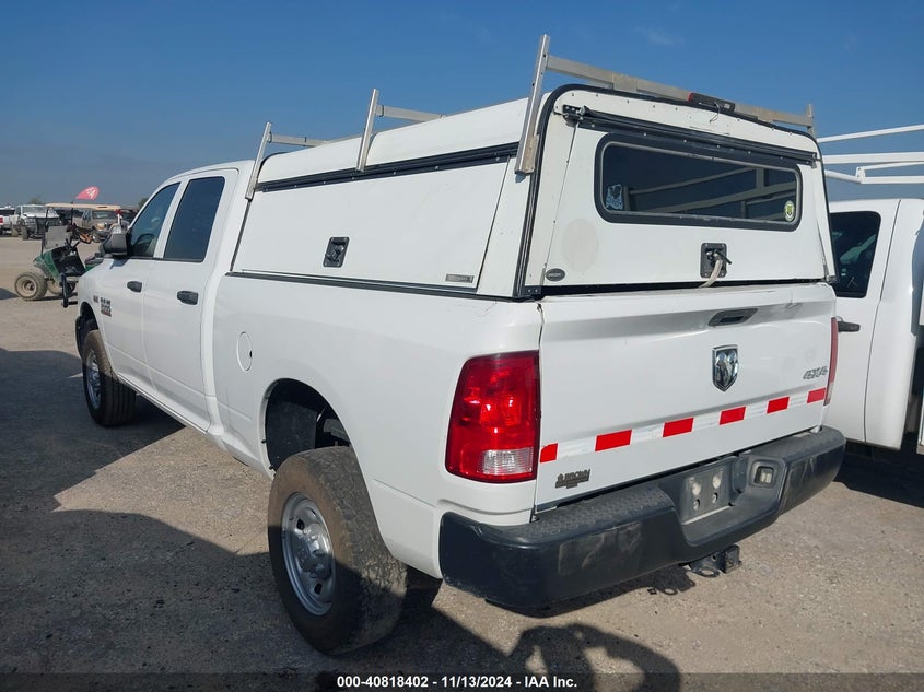 2018 RAM 2500 TRADESMAN 4X4 6'4 BOX VIN: 3C6UR5CJ2JG295681