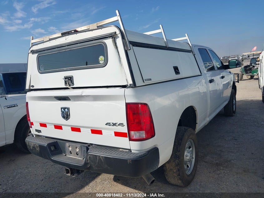 2018 RAM 2500 TRADESMAN 4X4 6'4 BOX VIN: 3C6UR5CJ2JG295681
