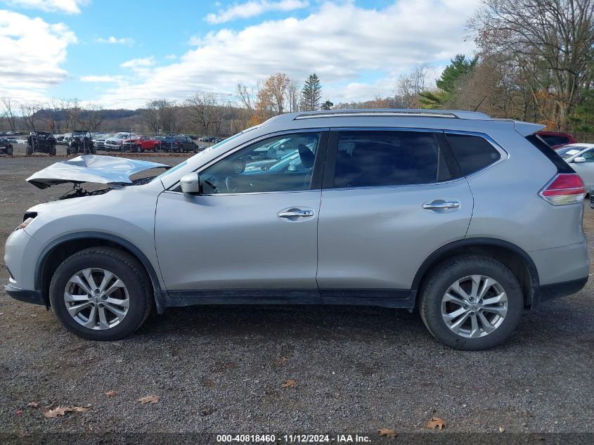 2016 Nissan Rogue Sv VIN: JN8AT2MV8GW132402 Lot: 40818460