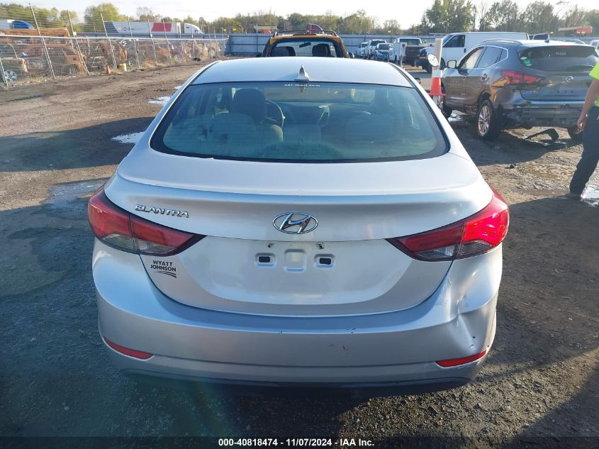 VIN 5NPDH4AE2FH579404 2015 HYUNDAI ELANTRA no.16