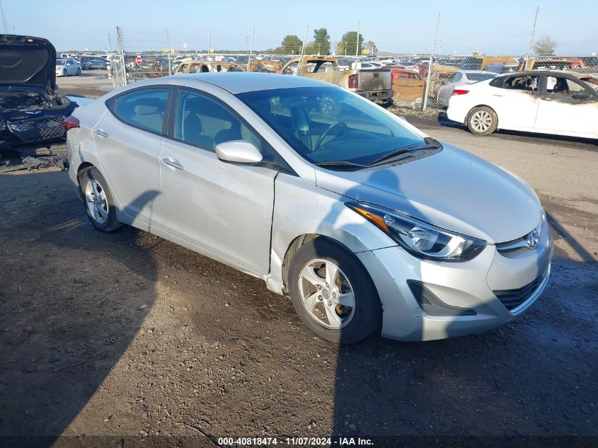 VIN 5NPDH4AE2FH579404 2015 HYUNDAI ELANTRA no.1