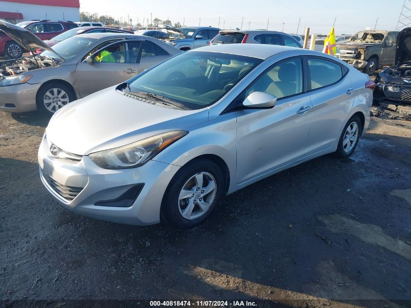 VIN 5NPDH4AE2FH579404 2015 HYUNDAI ELANTRA no.2