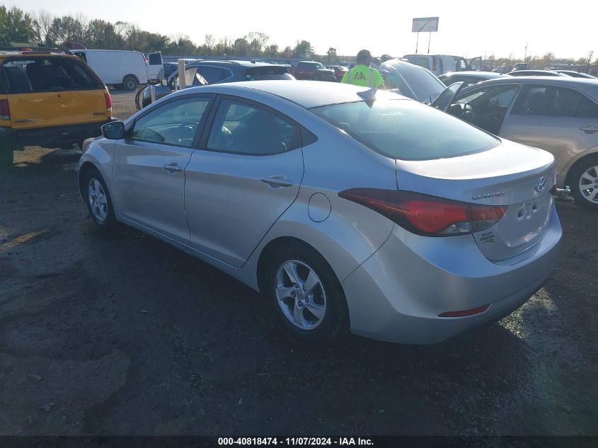 VIN 5NPDH4AE2FH579404 2015 HYUNDAI ELANTRA no.3