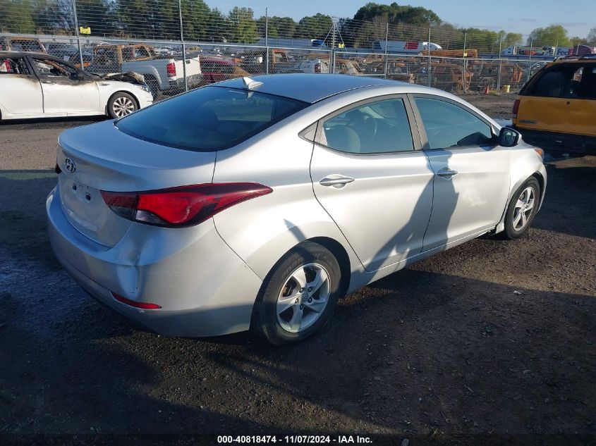 VIN 5NPDH4AE2FH579404 2015 HYUNDAI ELANTRA no.4