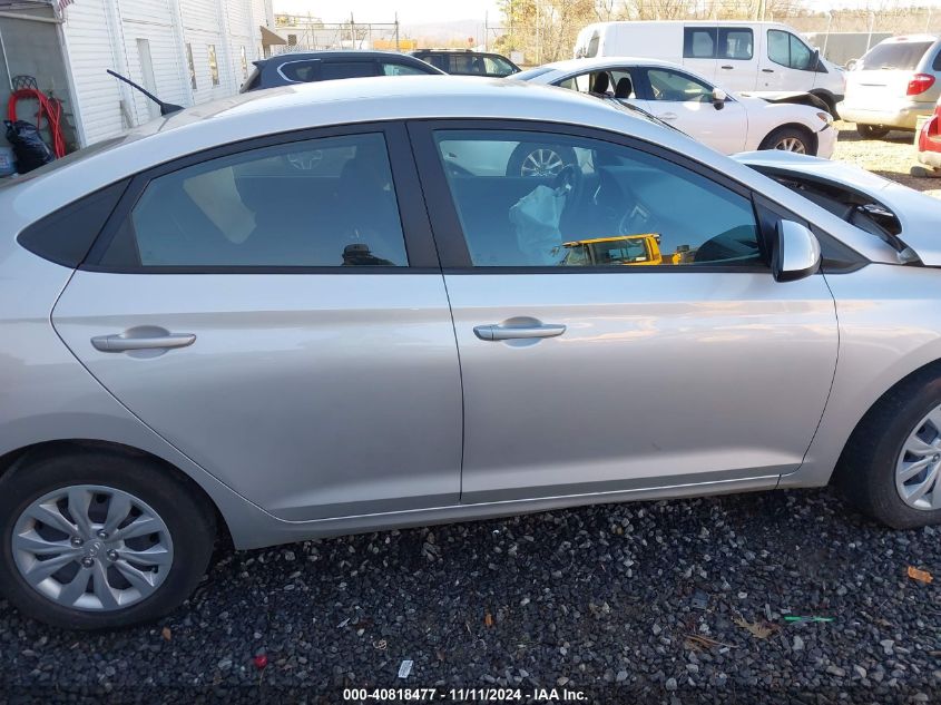 2022 Hyundai Accent Se VIN: 3KPC24A68NE170316 Lot: 40818477