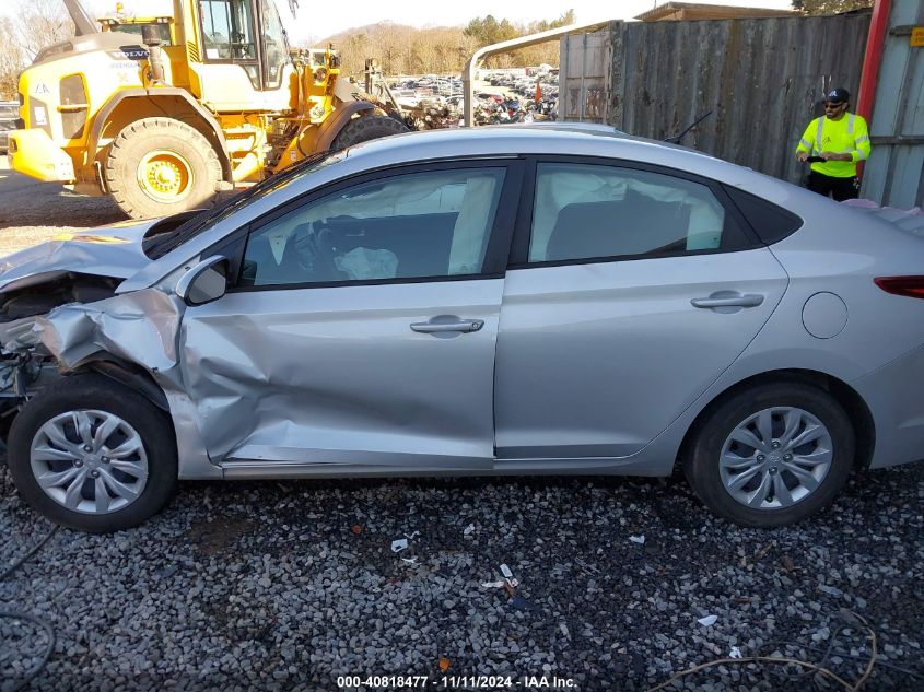 2022 Hyundai Accent Se VIN: 3KPC24A68NE170316 Lot: 40818477