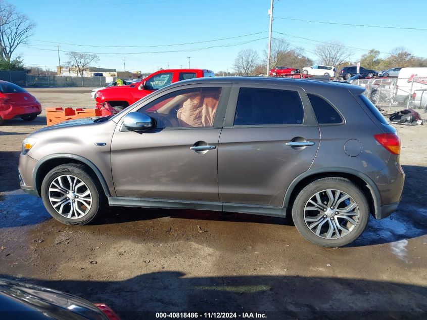 2017 Mitsubishi Outlander Sport 2.0 Es VIN: JA4AP3AU8HZ010134 Lot: 40818486