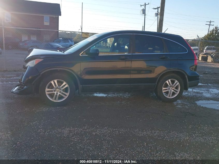 2010 Honda Cr-V Ex-L VIN: 5J6RE3H75AL013333 Lot: 40818512