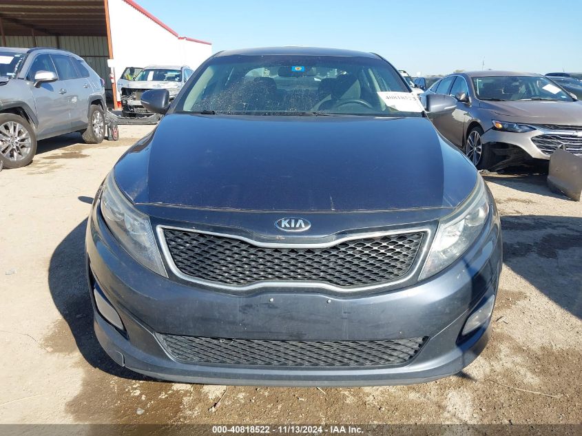 2015 Kia Optima Lx VIN: 5XXGM4A74FG486762 Lot: 40818522