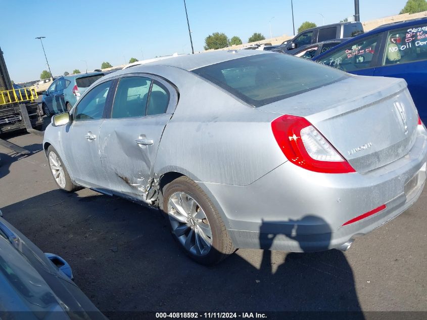 2013 Lincoln Mks VIN: 1LNHL9DK7DG601635 Lot: 40818592