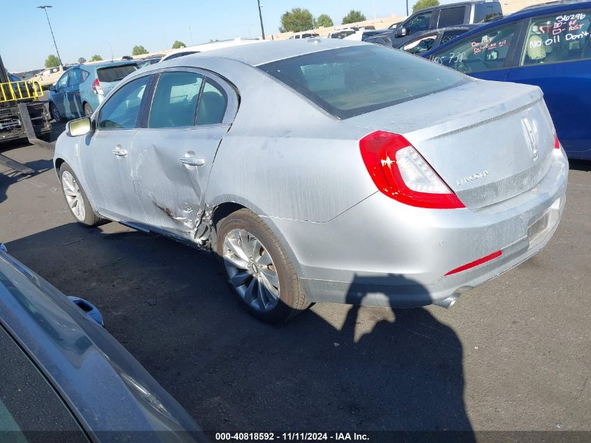 2013 Lincoln Mks VIN: 1LNHL9DK7DG601635 Lot: 40818592