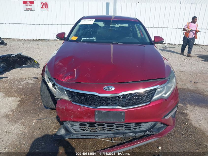 2019 Kia Optima S VIN: 5XXGT4L30KG367811 Lot: 40818594