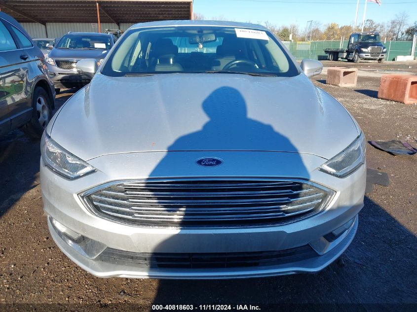 2017 Ford Fusion Se VIN: 3FA6P0HDXHR185866 Lot: 40818603