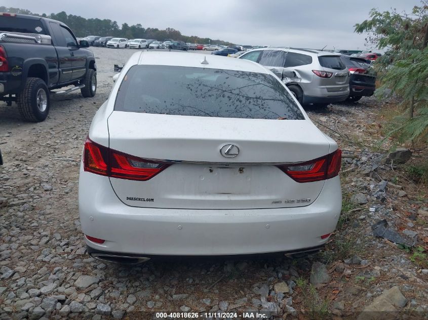 2013 Lexus Gs VIN: JTHCE1BLXD5004060 Lot: 40818626