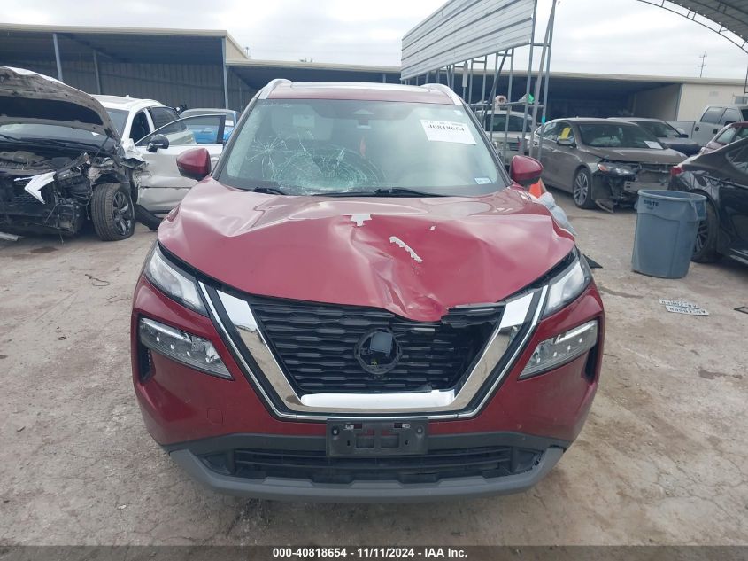 2021 Nissan Rogue Sv Fwd VIN: 5N1AT3BAXMC775344 Lot: 40818654