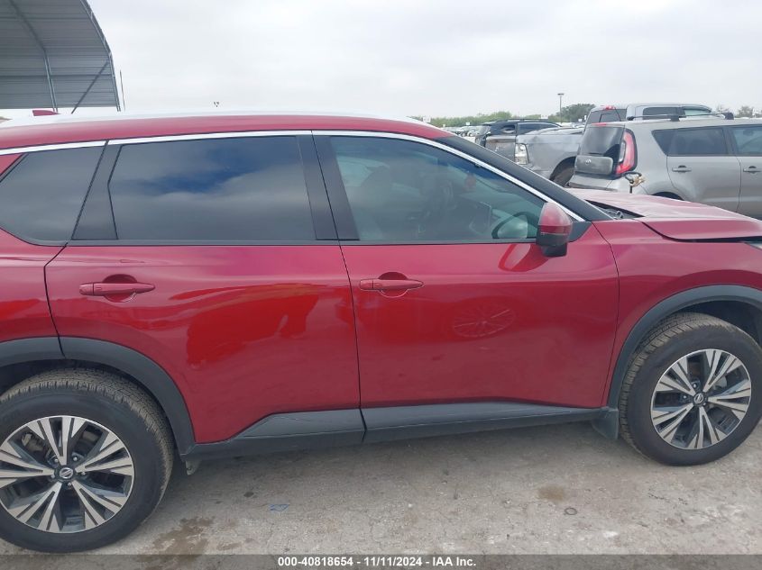 2021 Nissan Rogue Sv Fwd VIN: 5N1AT3BAXMC775344 Lot: 40818654